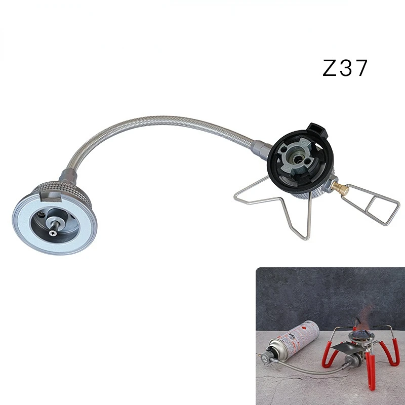

Outdoor Hiking Camping Gas Stove Adaptor Split Type Furnace Converter Connector
