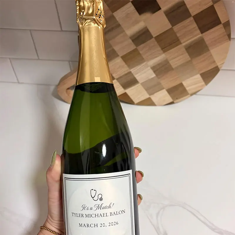 Персонализированные этикетки для бутылок Prosecco и шампанского. Любое событие. Индивидуальные этикетки для вечеринок. (art.: 3920d9959d87f) - 3920d9959d87f