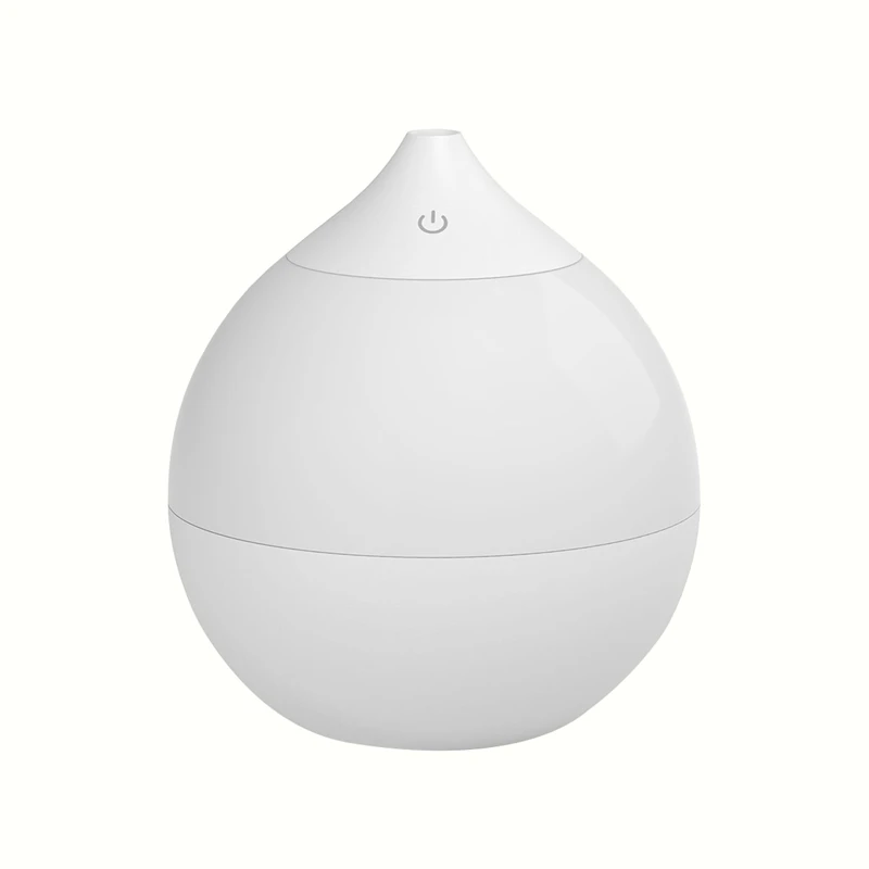 

Water Drop Simple Humidifier Desktop Air Replenishing Warm Light 1L Capacity USB Humidifier