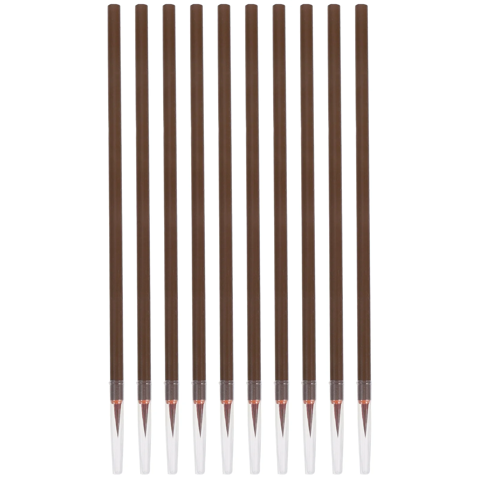 10 шт. кисти для письма ручки рисования каллиграфии студентов бамбуковые