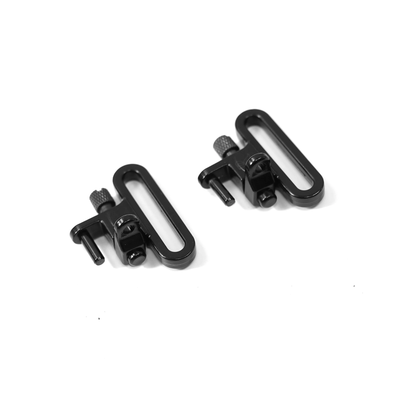 2PCS Tactical Quick Detach Swivels 1.25 inch Heavy Duty Outdoor Hunting Gun Accessories Rifle Sling Set for