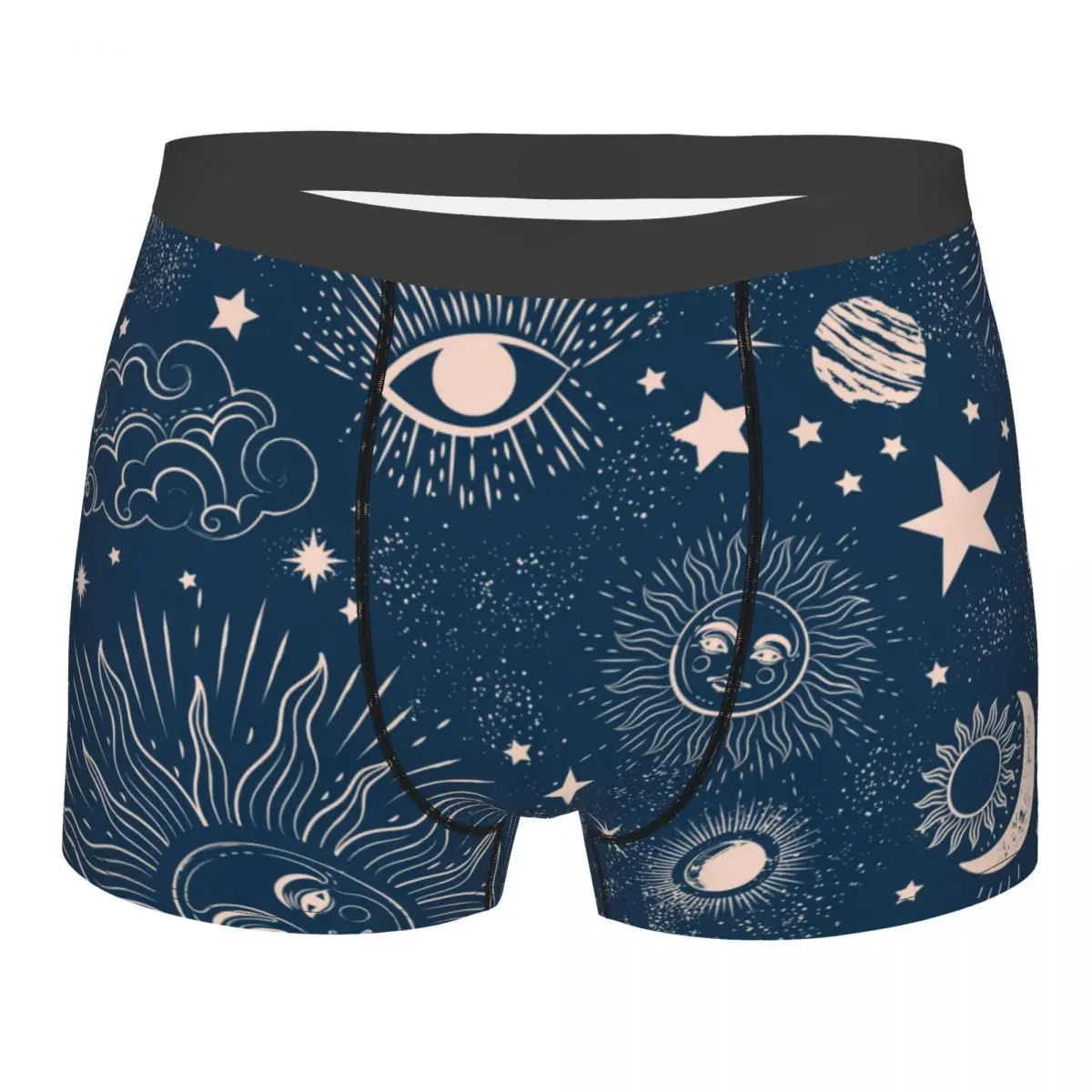 

Male Panties Men's Underwear Boxer Space Galaxy Constellation Zodiac Star Underpants Comfortable Shorts