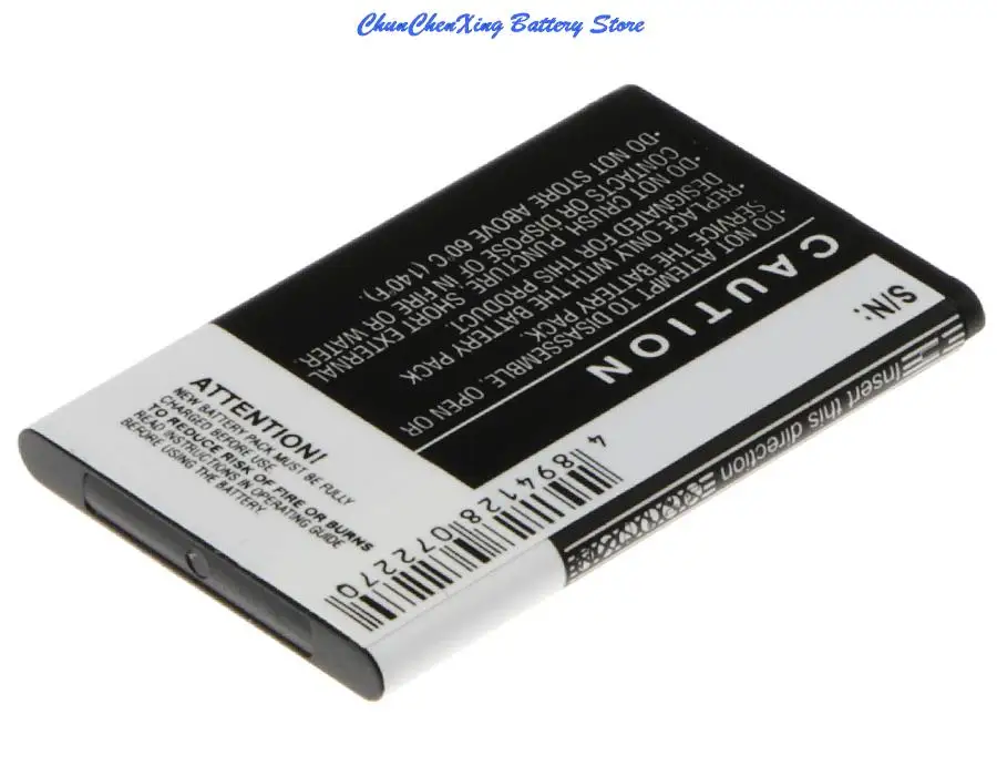 Аккумулятор Cameron Sino AK-C140 B111 для Emporia/Doro Primo 401 Media-Tech MT846KB Texet TD-D109 B210 контроллера VEX IQ