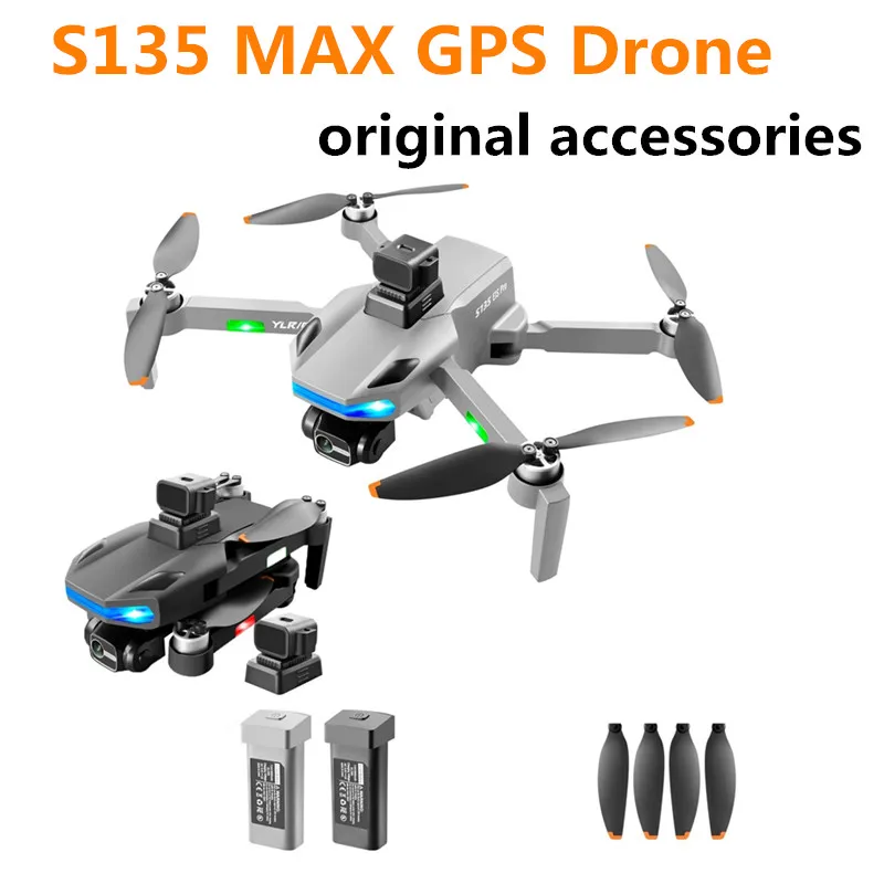 

S135 MAX Drone Original Accessories 7.4V 3000mAh Battery Propeller Blade Accessories For S135 MAX Dron Battery Spare Parts
