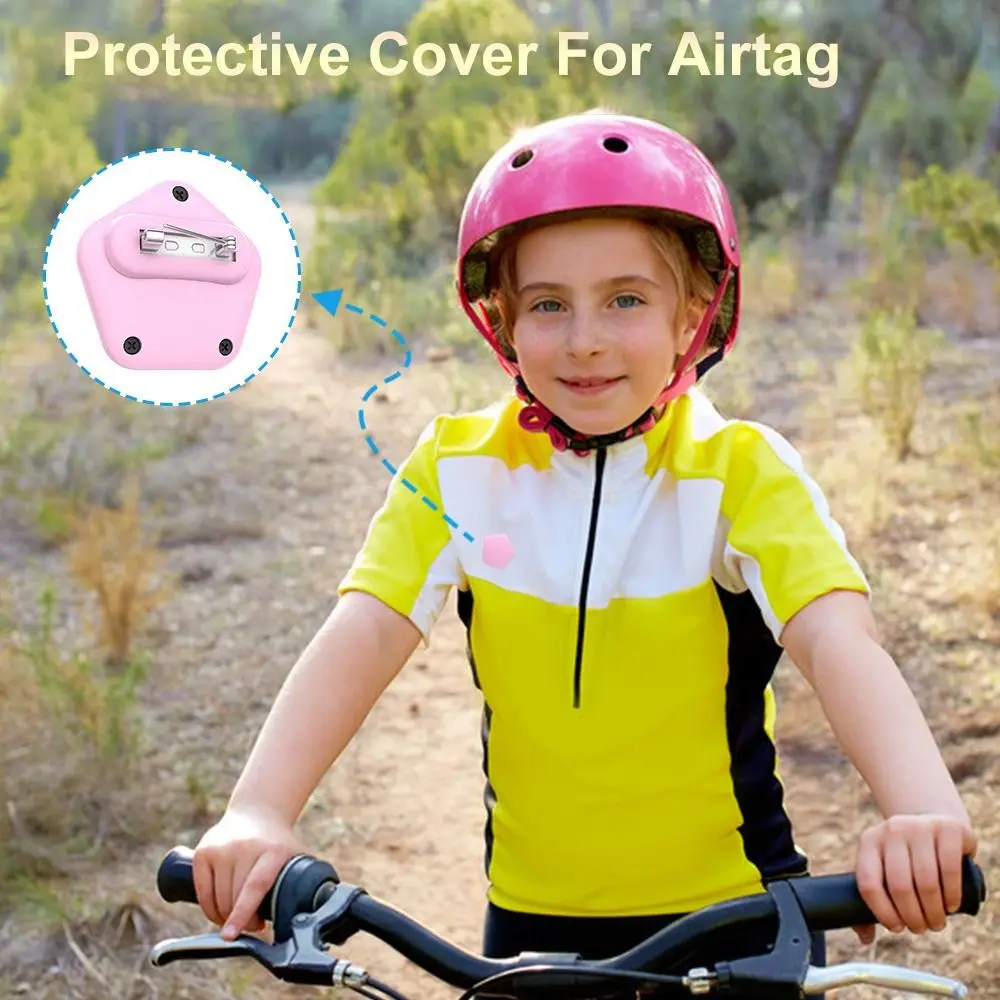 Анти-потерянный держатель Airtag булавка силиконовый чехол для трекера