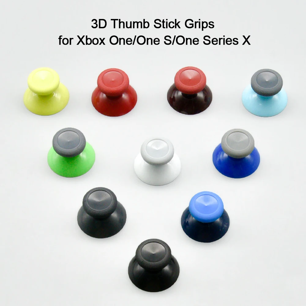 3D thumb Stick Grips forma de seta para Xbox One/One S/One Series X sin rebabas, grabado láser, molde Original