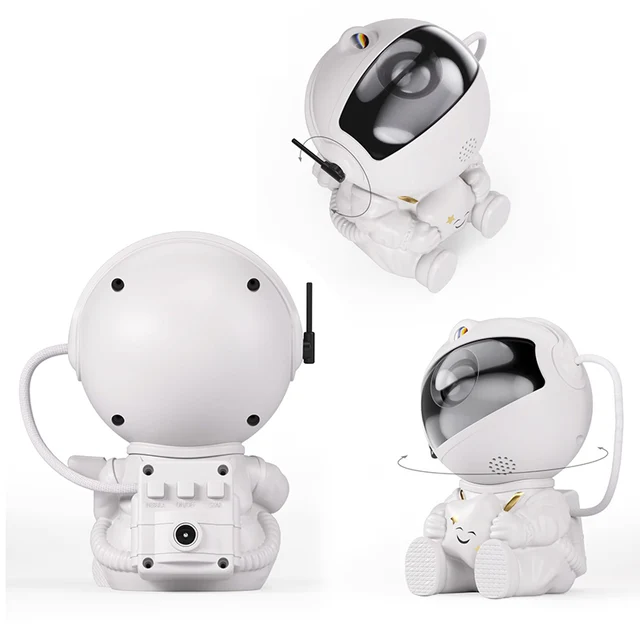 Galaxy Star Projector LED Night Light: Create a Starry Sky with Astronaut Projectors Lamp for Bedroom Decoration and Children's Gifts 6