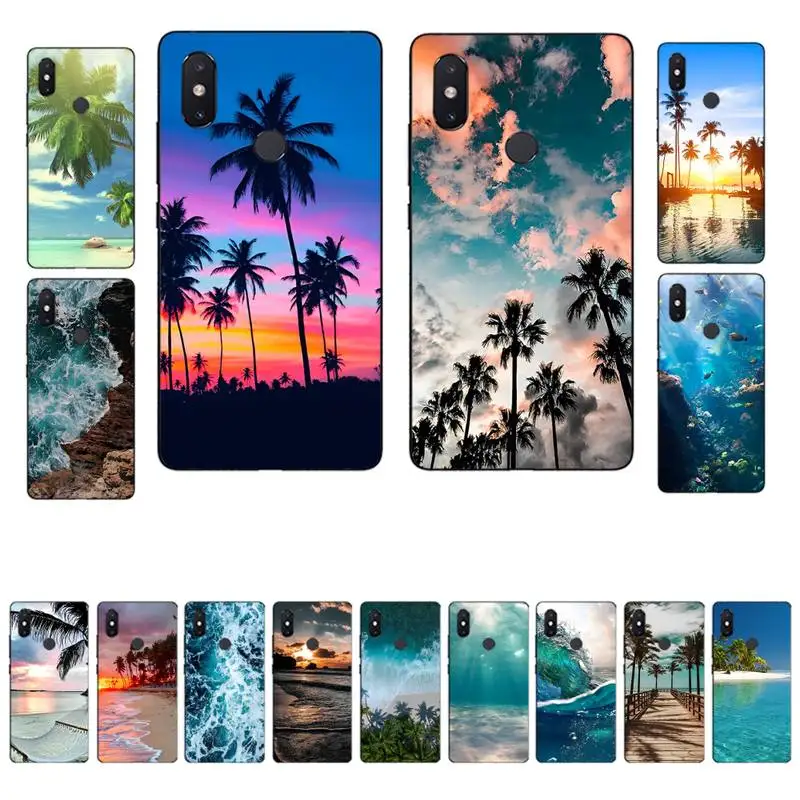 

Sea Beach Phone Case for Xiaomi mi 8 9 10 lite pro 9SE 5 6 X max 2 3 mix2s F1