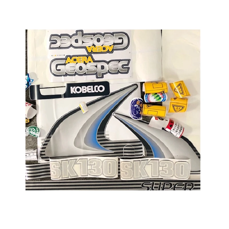 Для Kobelco SK kx 130-8 140 супер восемь автомобильных логотипов экскаваторов цифровая