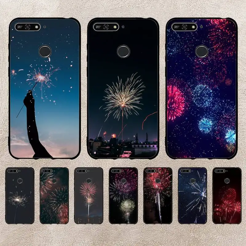 

Fireworks Phone Case For Xiaomi 11 10 12Spro A2 A2lite A1 9 9SE 8Lite 8explorer F1 Poco 12S Ultra Cove