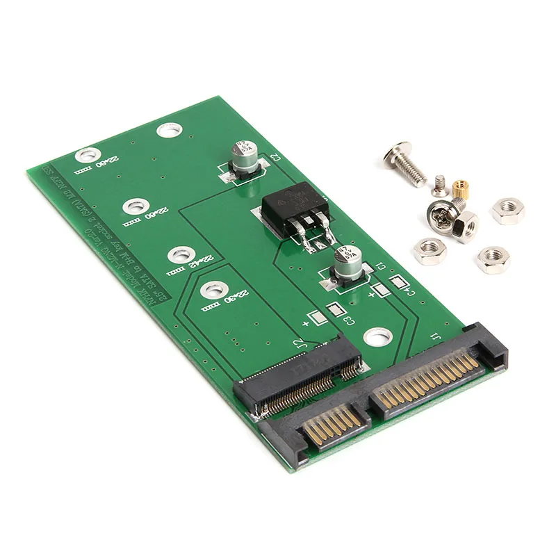 Фото Переходник NGFF ( M2 ) SSD на SATA 2,5 дюйма M.2 2,5 дюйма NGFF SSD на SATA3 №4