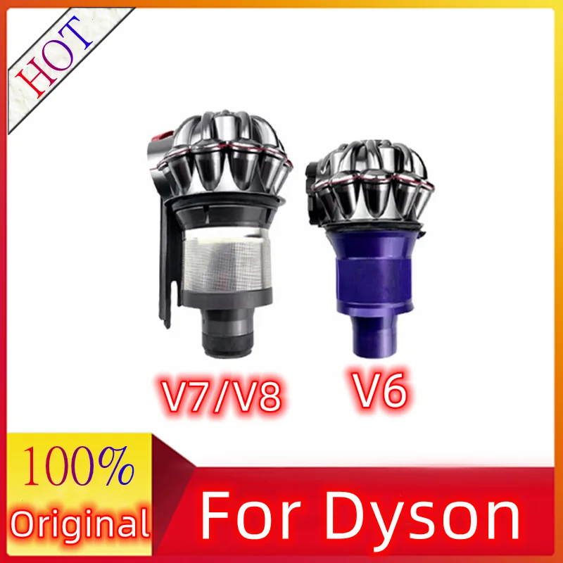 

Para dyson v6 v7 v8 filtro hepa acessórios cyclone caixa de pó robô aspirador peças reposição do motor (velho)