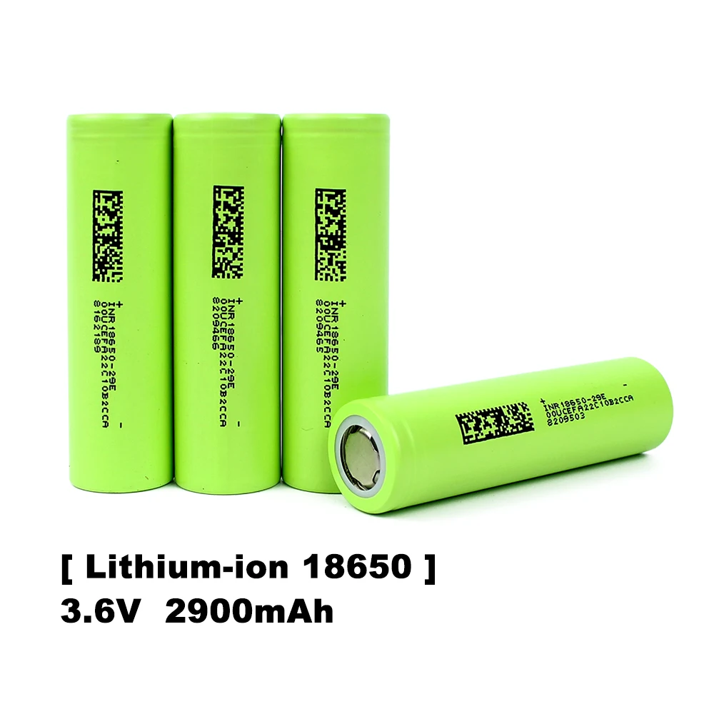 

18650 3.7V 2900mah Rechargeable Lithium-ion Cell For Flashlight Solar Street Light Ebike Scooter Battery Pack