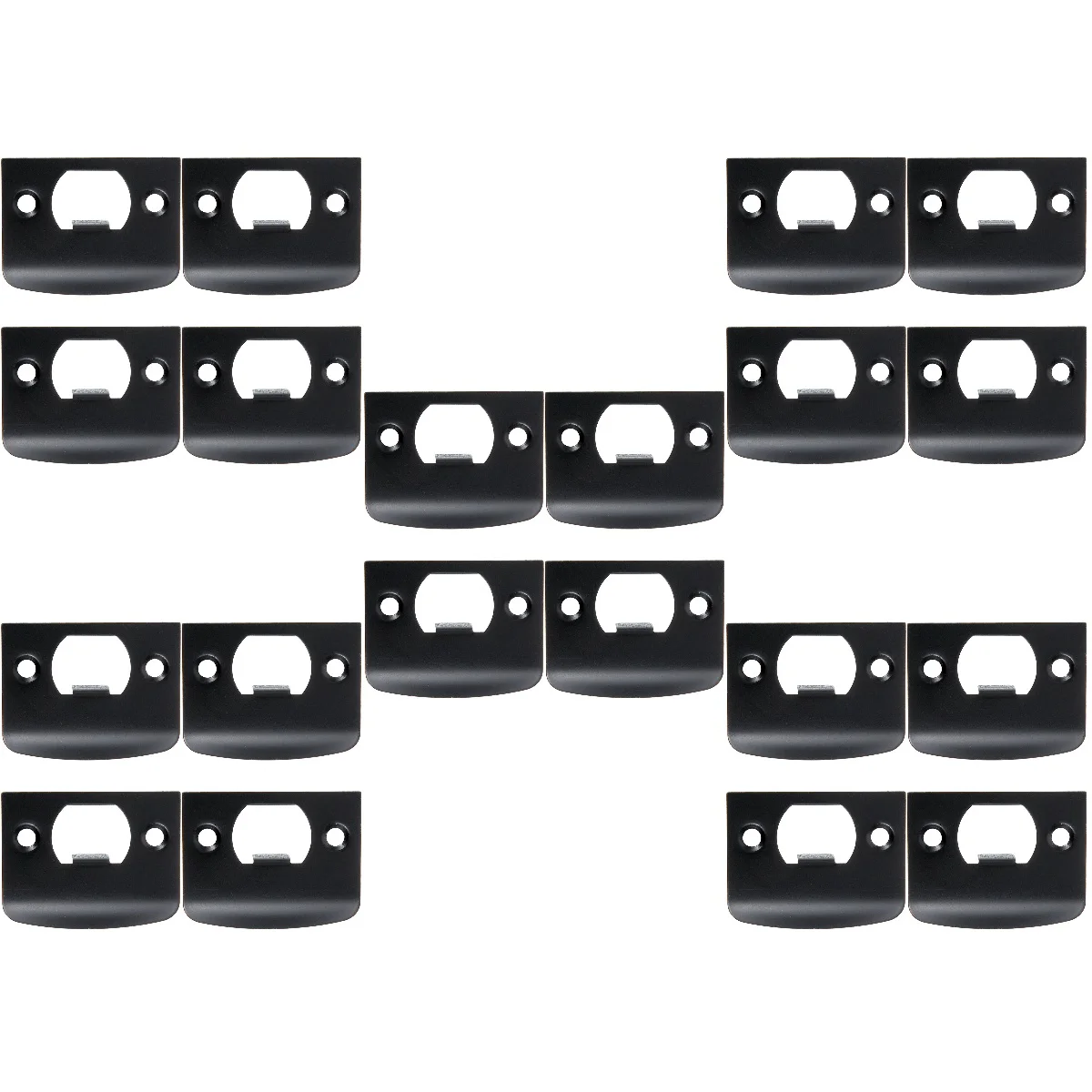 

20 pcs Door Strike Plate Door Frame Buckle Door Covers Lock Filler Deadbolt Covers