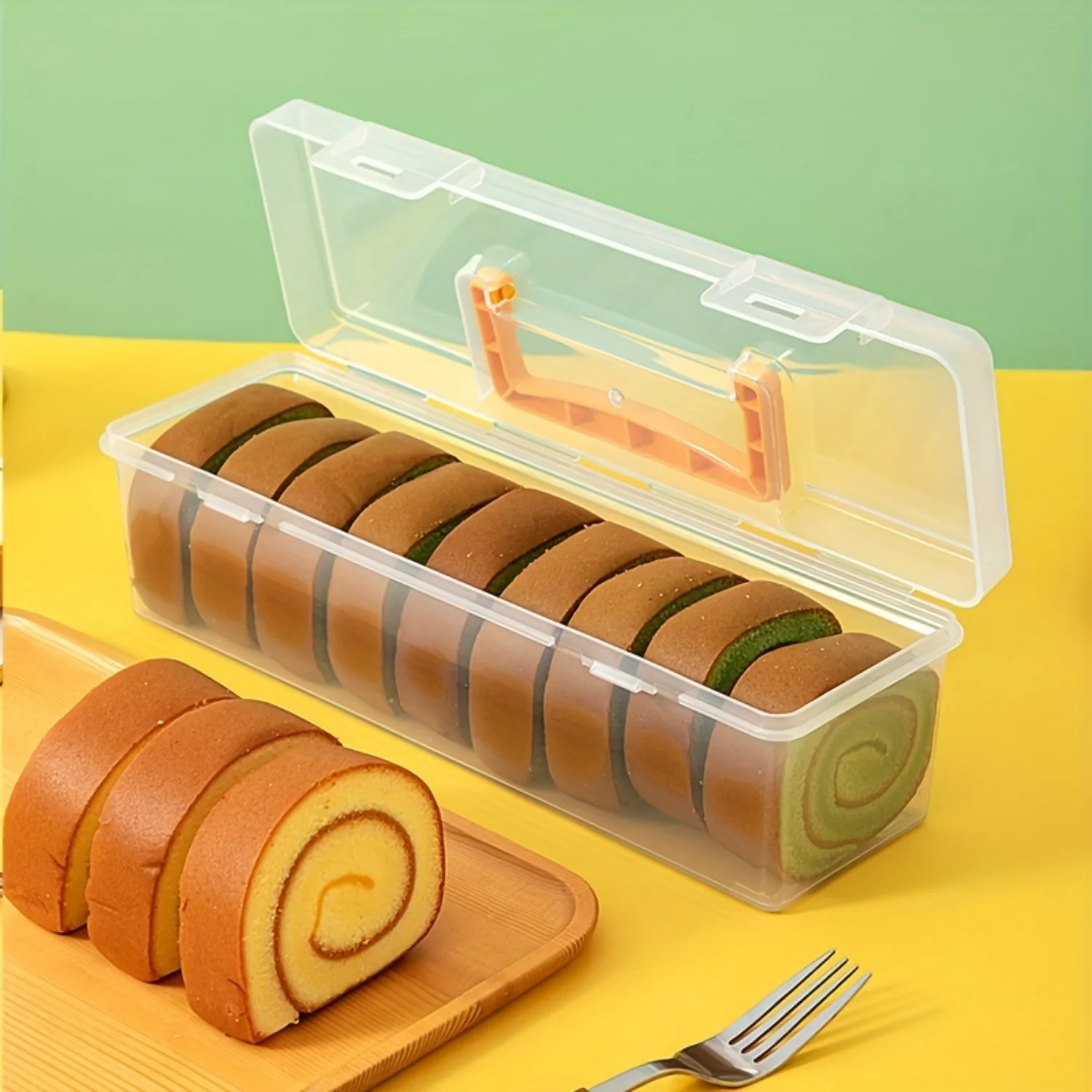 Пищевой контейнер с крышкой и ручкой — портативная герметичная коробка для