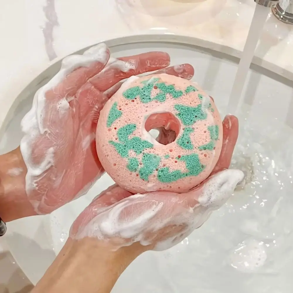 Губка для душа тела с изображением мультяшных животных