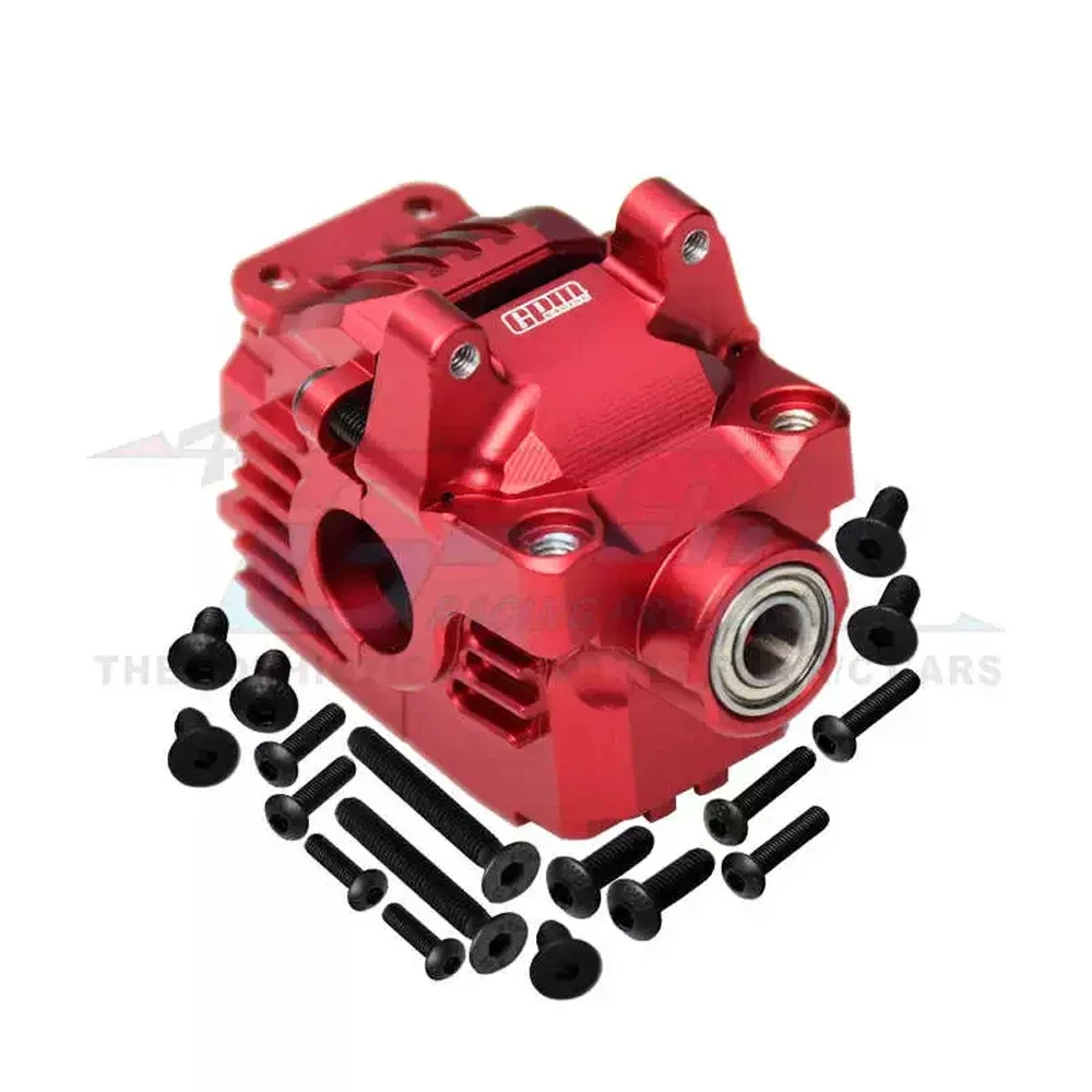 Металлический корпус переднего дифференциала GPM 6881 6788 для Traxxas 1/7 XO-1 1/10 Rustler Hoss