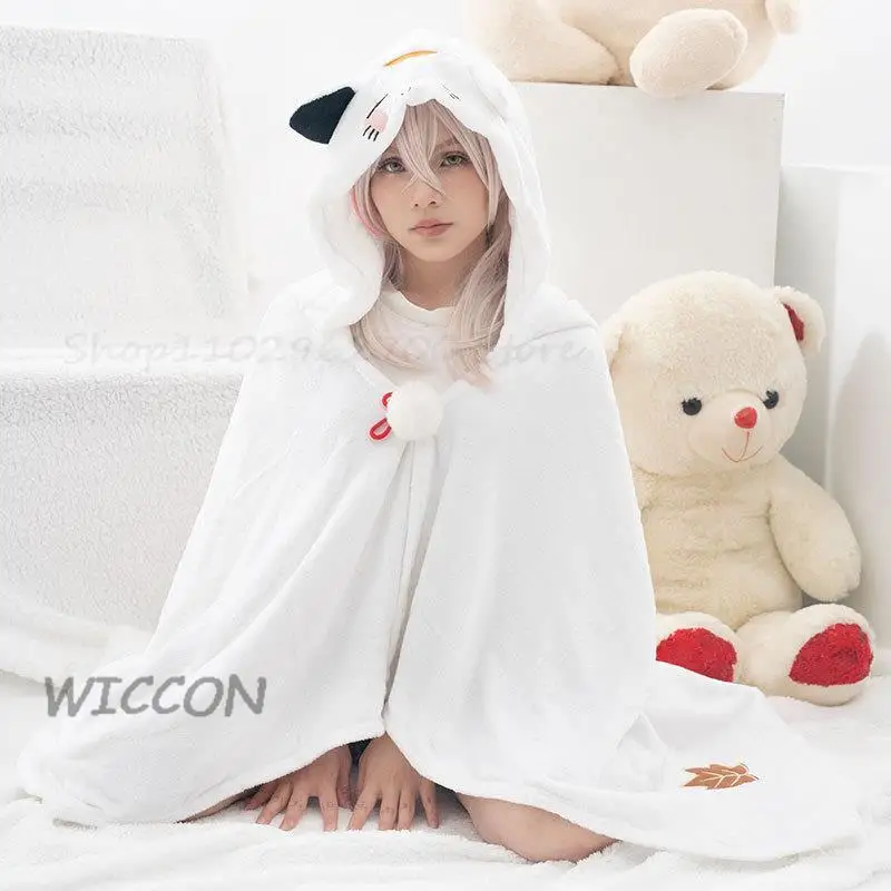 Флисовая толстовка с капюшоном одеяла и накидка для девочек