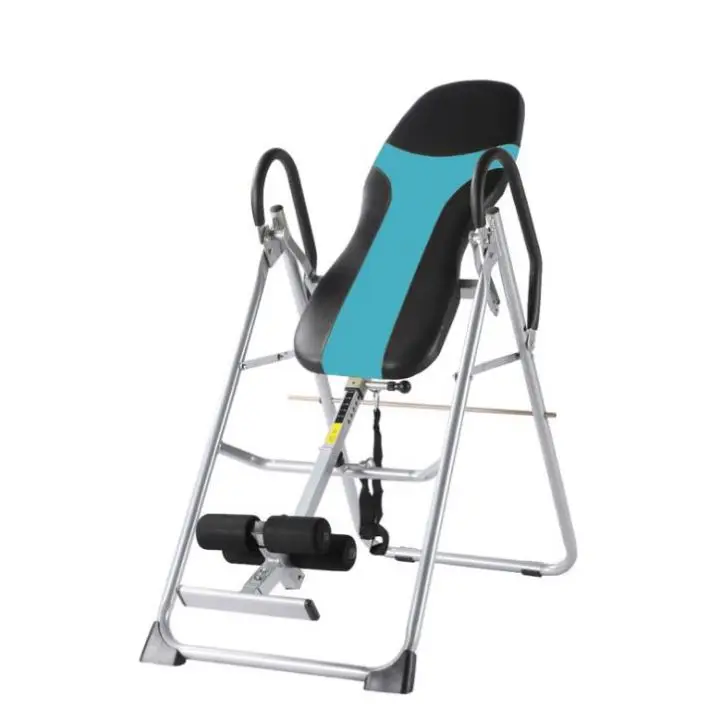 

Gym Equipment Inversion Table Foldable Gravity Back Therapy Fitness Reflexology Stretch Handstand Machine