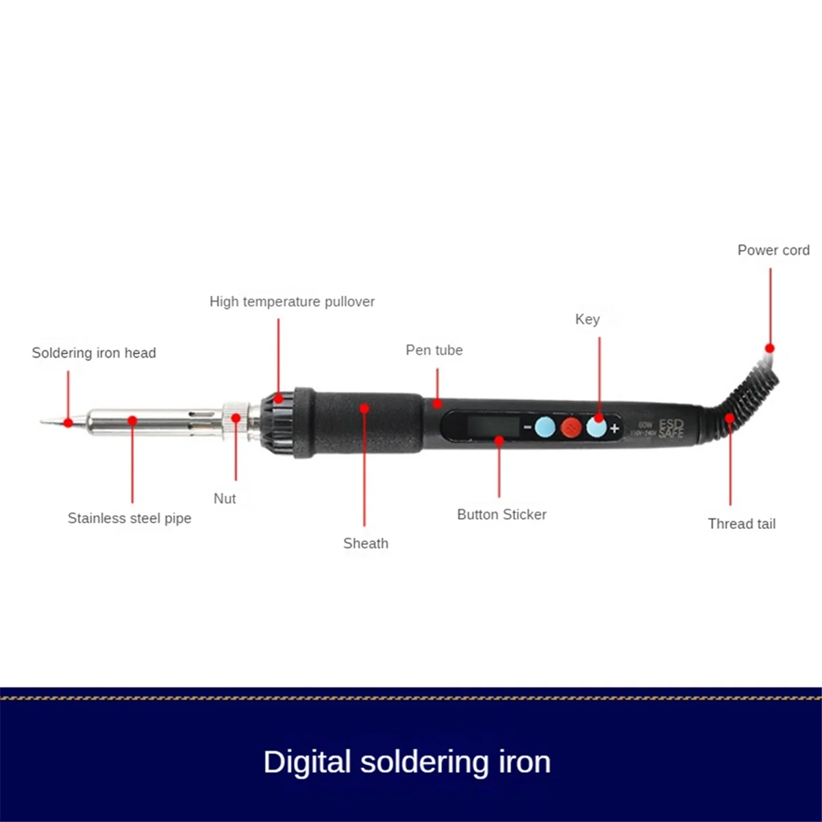 Набор для нагрева вставка наконечник паяльника M2-M8 Латунная горячего расплава