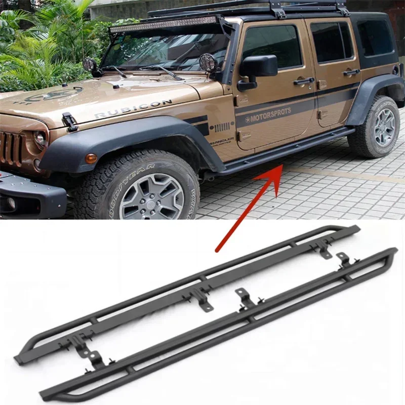 Новый! Для Wrangler JK/JL педаль приветствия из нержавеющей стали Jeep 10-летия аксессуары