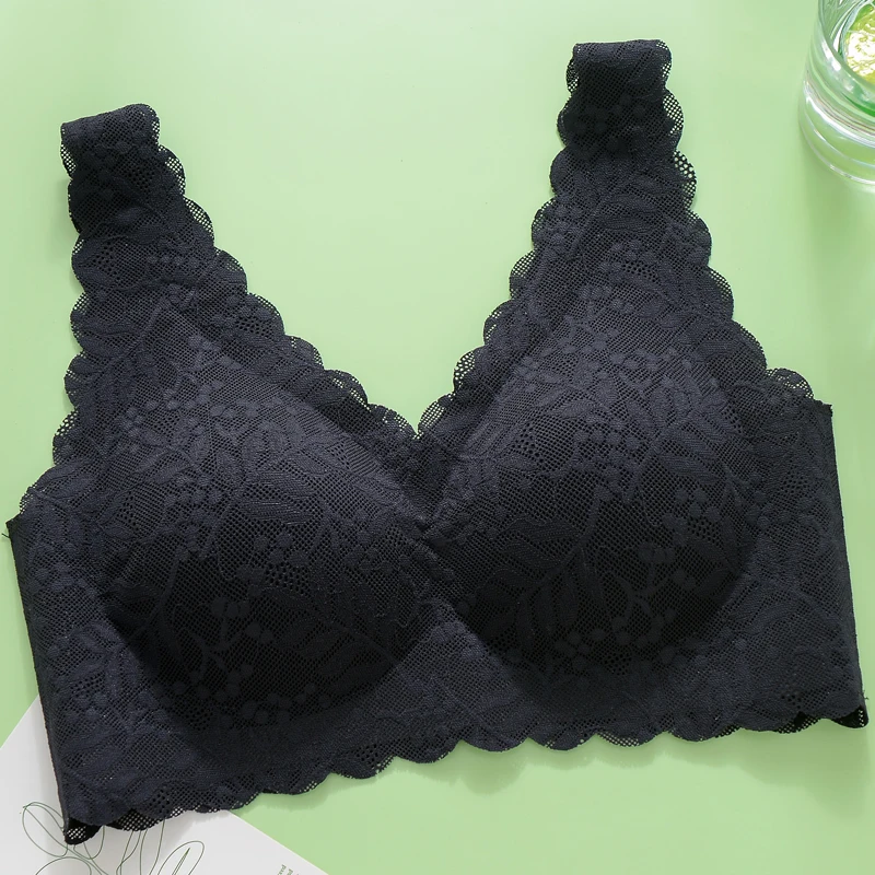 Новые Бесшовные бюстгальтеры DaiNaFang женское нижнее белье с V-образным вырезом без