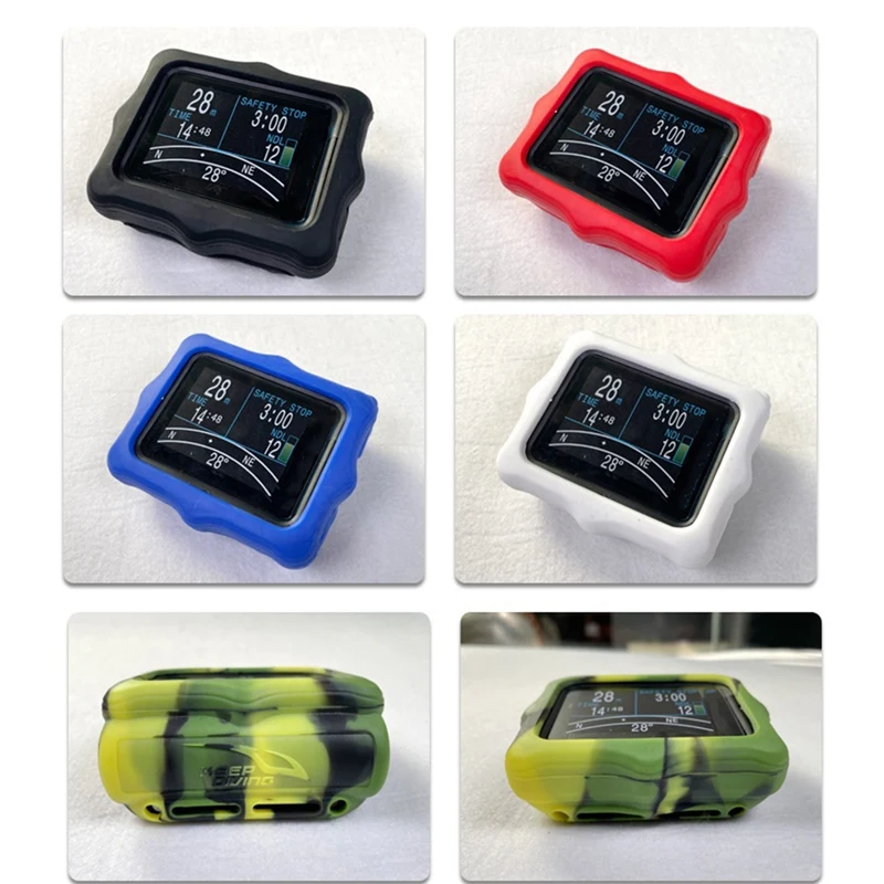 KEEP DIVING Silicone Dive Computer Watch Protective Case for Shearwater Perdix AI/Shearwater Perdix SA