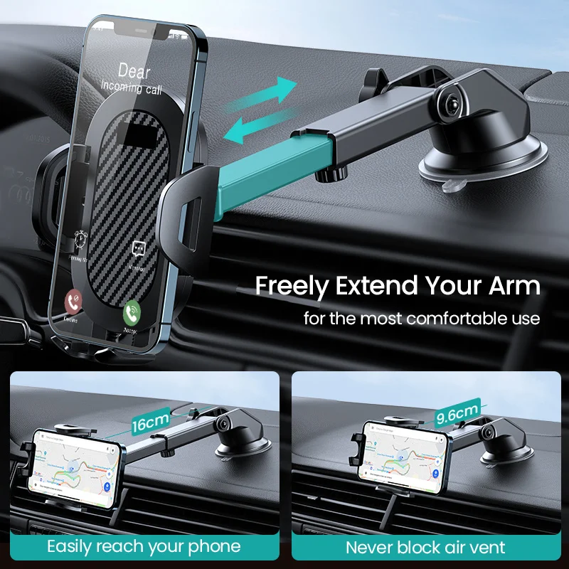 iniu sucker car phone holder mount stand gps telefon mobile cell support for iphone 13 12 11 pro max x 7 8 xiaomi huawei samsung free global shipping