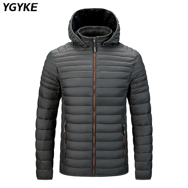 Winter Hot Sale Zipper Warm Men's Thickened Hooded Parka Casual Slim Coat Men's Fashion Tops Cozy Plus Size Jacket