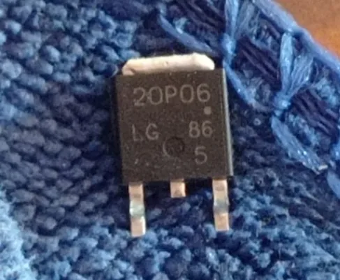 

Free shipping 20P06 TO252 10PCS