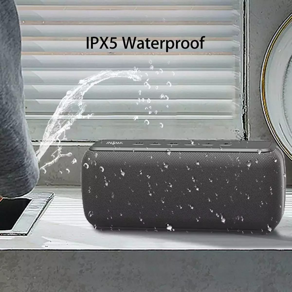 Беспроводная Bluetooth-Колонка INSMA S600 60 Вт IPX5 15 часов воспроизведения |