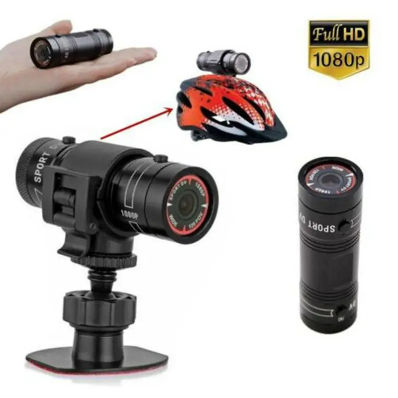 2MP 1080p Waterproof Sports Action Camera Flashlight Shape DV Camcorder for Outdoor Climbing Cycling