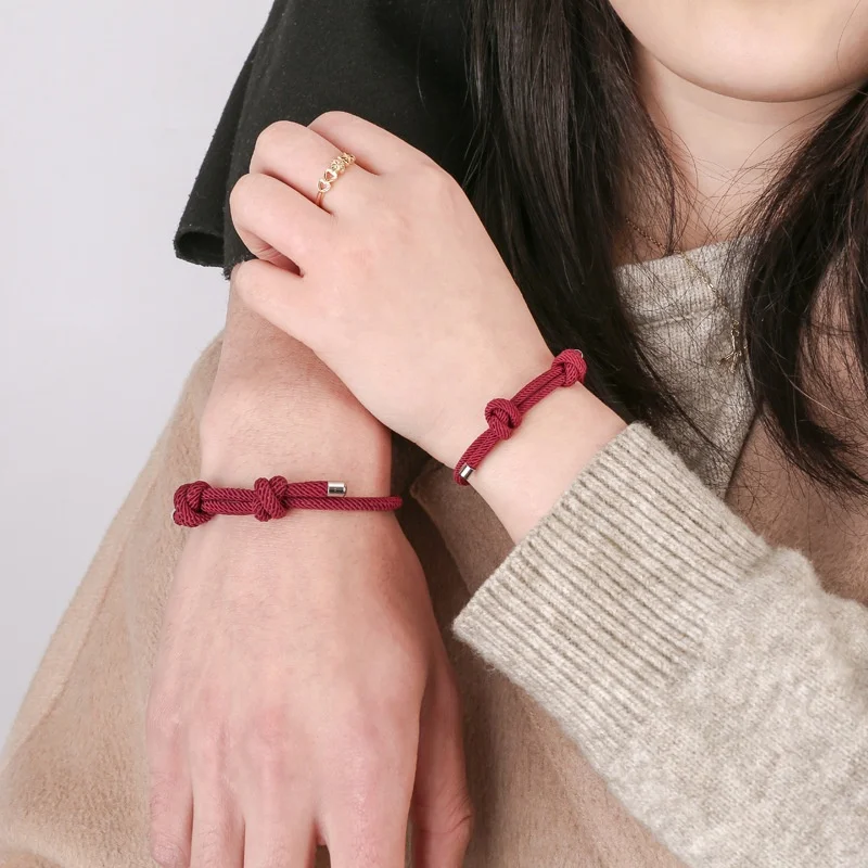 

Couple Bracelets for Lover Friend Men Women Braid Rope Bracelets