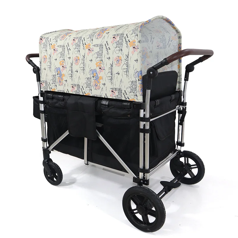 Всесезонная детская коляска-пикап для пассажиров Классическая двухсторонняя