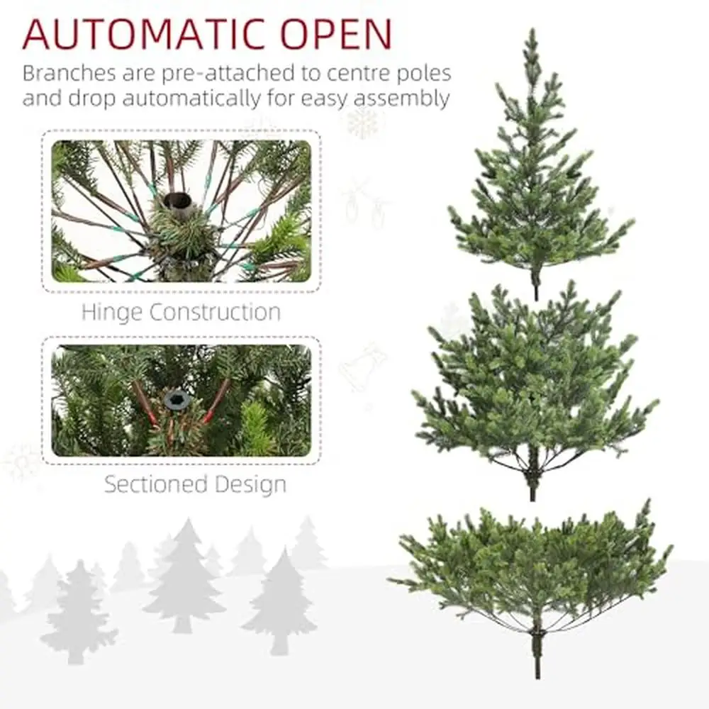 Реалистичная кедровая рождественская елка высотой 7 5 футов 2901 с наконечниками