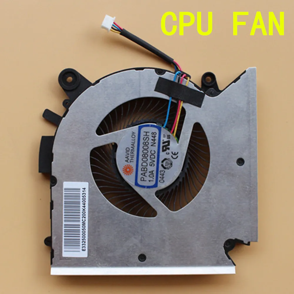 Кулер для MSI 1581 GF66 GL66 N459 PABD08008SH N460 0 5 в пост. Тока |