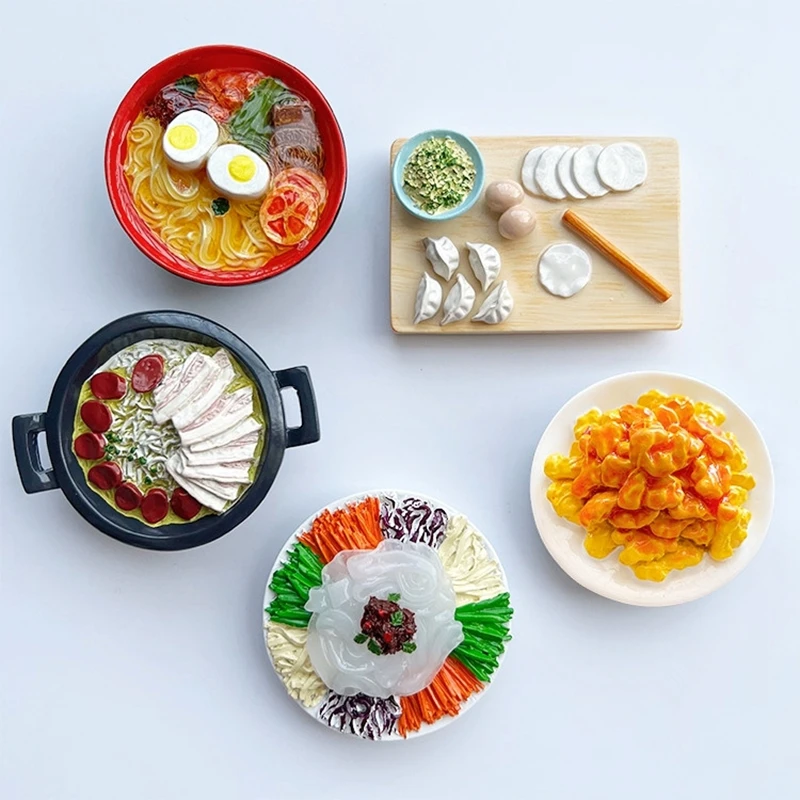 

Ручная роспись пельменей на северо-востоке Китая 3D холодильник сувениры магниты холодильник магнитные наклейки подарок