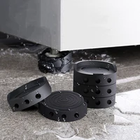 4 pack shockproof waterproof washing machine plastic foot pad noise reduction universal furniture foot pad raising pad bracket