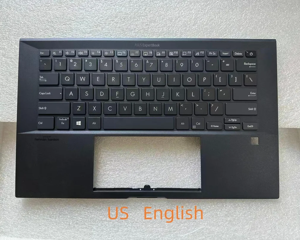 Фото Клавиатура ноутбука US/RU/AR/SP/LA для ASUS ExpertBook B9400 B9450 B9450F B9450FA с подсветкой и корпусом C №1