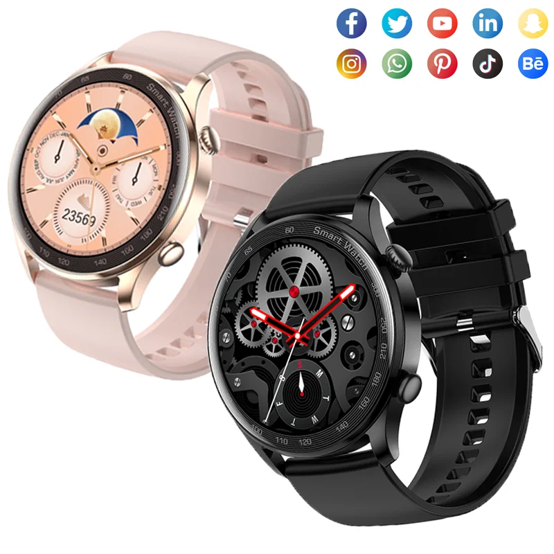 

Call Smart Watch With Blood Pressure Monitoring Message Push Sedentary Reminder For Men Women Waterproof Digital Wristwatches