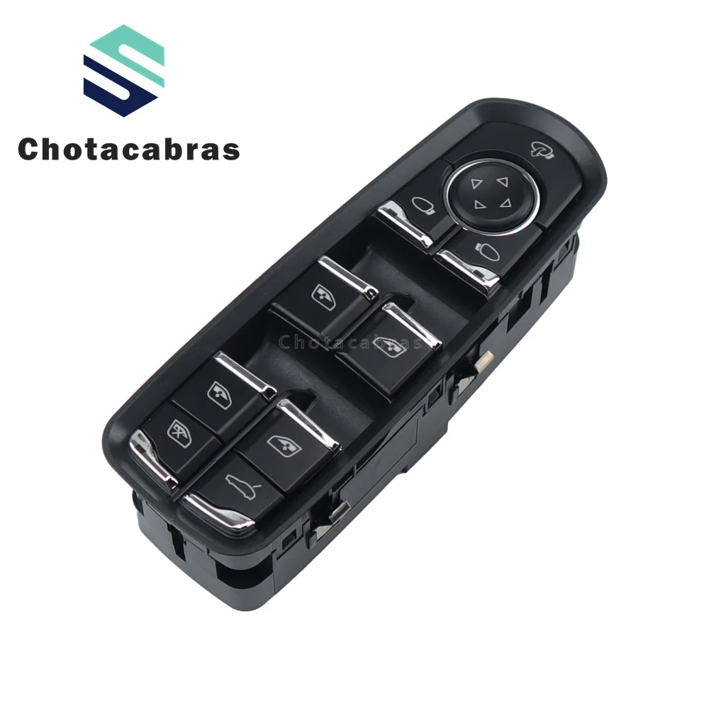 Кнопка переключения стеклоподъемника ПЕРЕДНЕЙ ДВЕРИ ДЛЯ Porsche Cayenne Macan Panamera 2011-2014