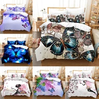 butterfly bedding set single twin full queen king size butterfly bedding set aldult kids bedroom duvet cover set