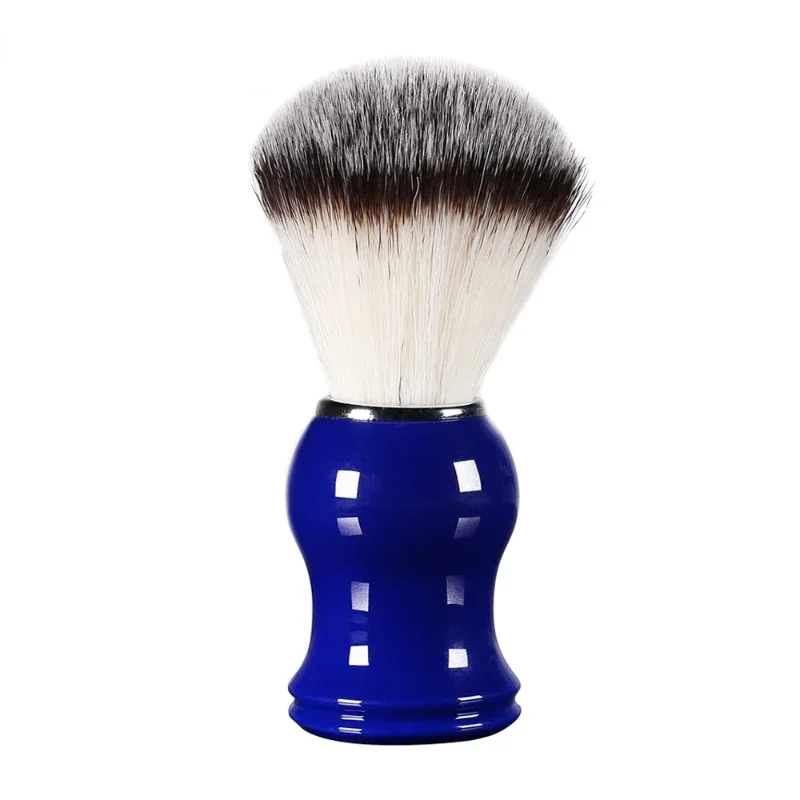 

1pc Badger Hair Barber Shaving Brush Razor Brush with Wood Handle Men's Salon Men Facial Beard Cleaning Appliance Shave Tool