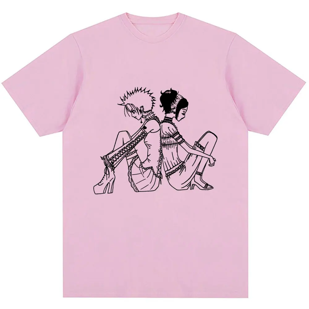 Аниме Black Stones NANA Osaki Harajuku футболки для мужчин и женщин большие модные творчества