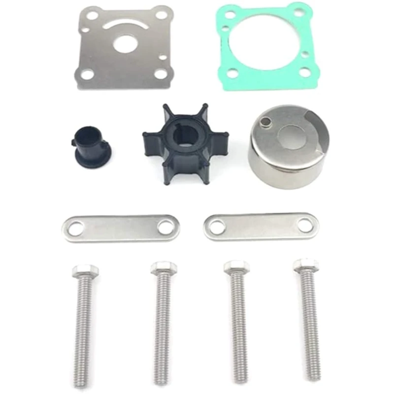 6G1-W0078-A1 Water Pump Impeller Repair Kit For Yamaha Outboards 6HP 8 HP 6G1-W0078-00 6G1-W0078-01 6N0-W0078-A0