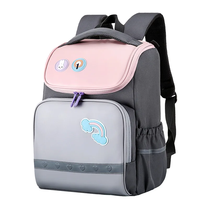 

Cute Cartoon School Bags For Kids Schoolbag Girls Boys Decompression Schoolbag Primary School Grade 1-3 Waterproof Backpack