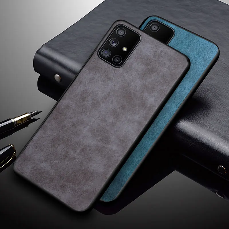 

Fashion PU Leather Phone Case for Samsung Galaxy A51 A52 5G A71 A72 A50 A32 A12 M31 S8 S9 S10 Note 20 10 Plus Premium Back Cover