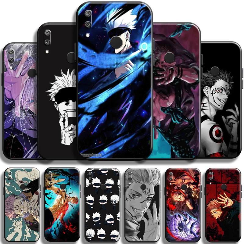 

Jujutsu Kaisen Gojo Satoru For Huawei Y7 Y6 2019 Y6P Y7P 2020 Y7S Phone Case Soft Carcasa Back Coque Shell Full Protection