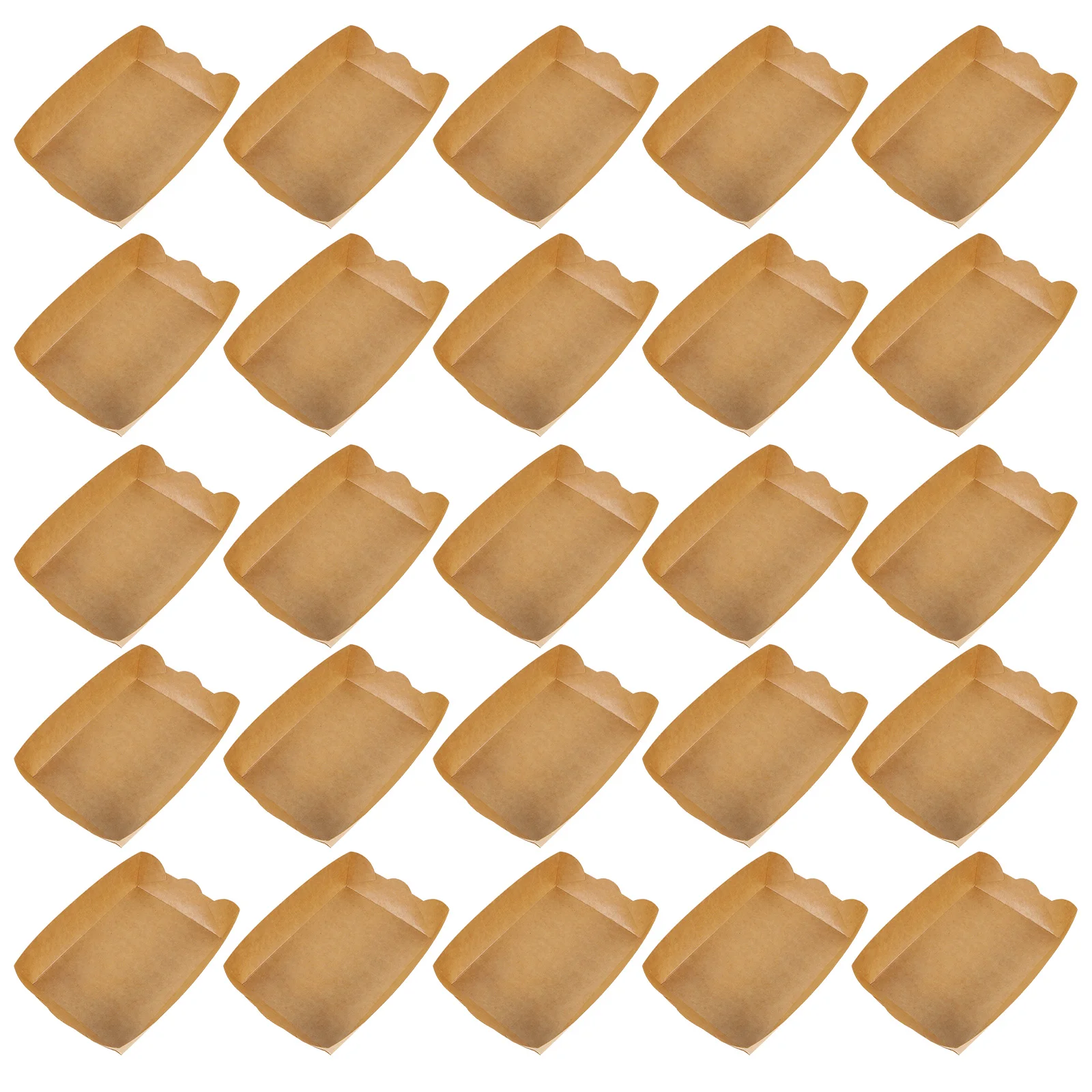 

Бумажный контейнер для закусок, пищевые лодки, бумажная коробка, жареные Стандартные Контейнеры для закусок