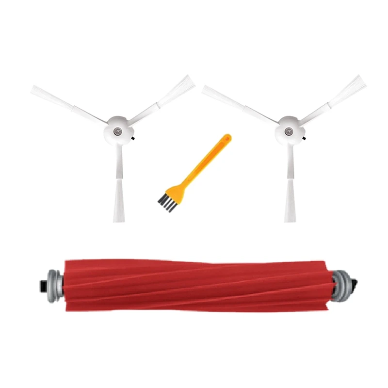 

HOT！-4PCS Detachable Main Side Brush For Roborock T8/Q7 Max / Max+ Robot Vacuum Cleaner Accessories Replacement Kit